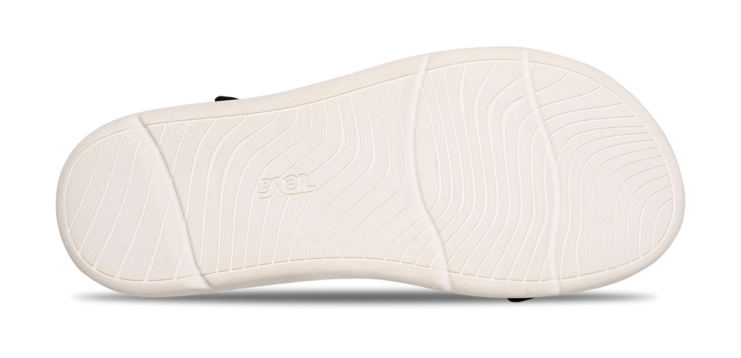 Teva Madera Slingback donna Black/White BKWH, suola