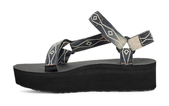 Teva Flatform Universal Sunscape donna Waterless Black/Cream WKC, profilo interno