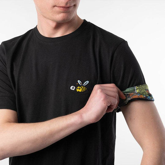 BV Sport T-Shirt DBDB Abeille Noir vista 3