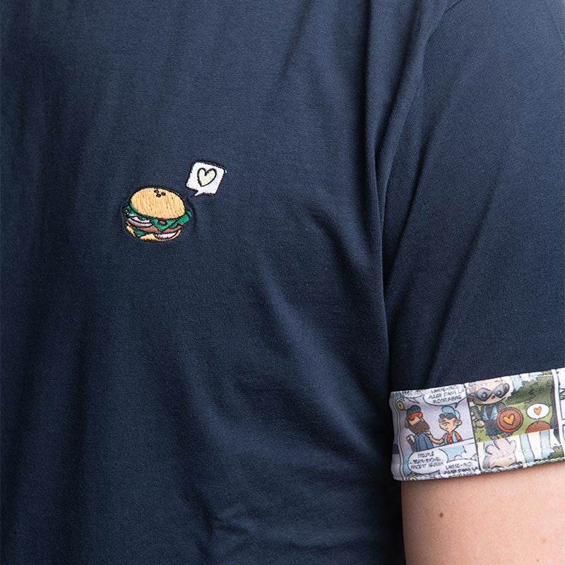 BV Sport T-Shirt DBDB Burger Marine vista 2