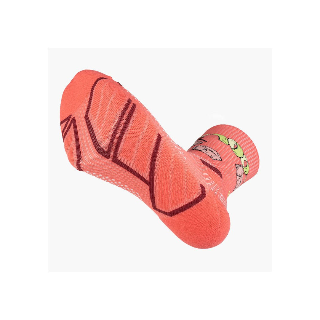 BV Sport Trail Ultra Collector Nutrisocks Cosmopolitan 299.019, rosa - dettaglio tallone e pianta
