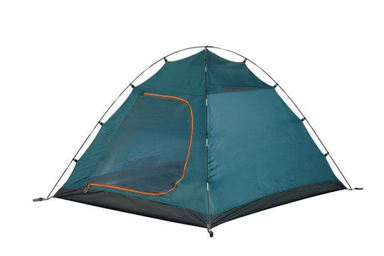 Tenda Kalahari 3 da campeggio montata in ambiente naturale