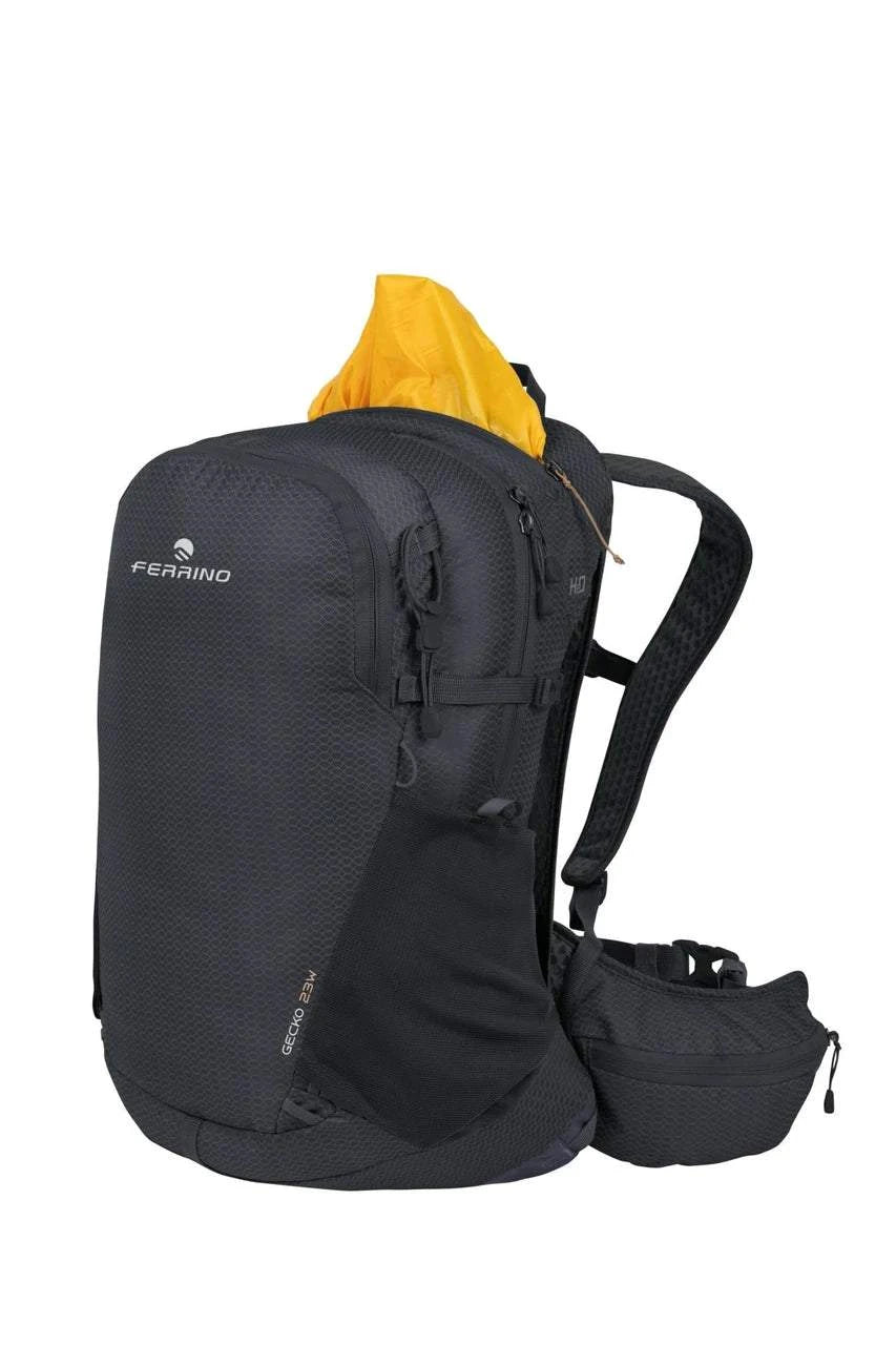 Ferrino Gecko 23 Lady nero - vista aggiuntiva con accessori illustrativi