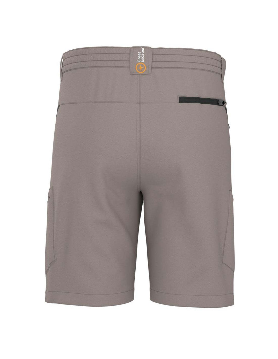 Pantaloncini tecnici uomo Charly Man Short driftwood elasticizzati leggeri traspiranti per trekking e outdoor