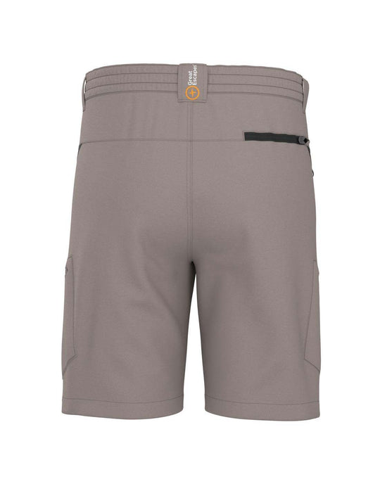 Pantaloncini tecnici uomo Charly Man Short driftwood elasticizzati leggeri traspiranti per trekking e outdoor