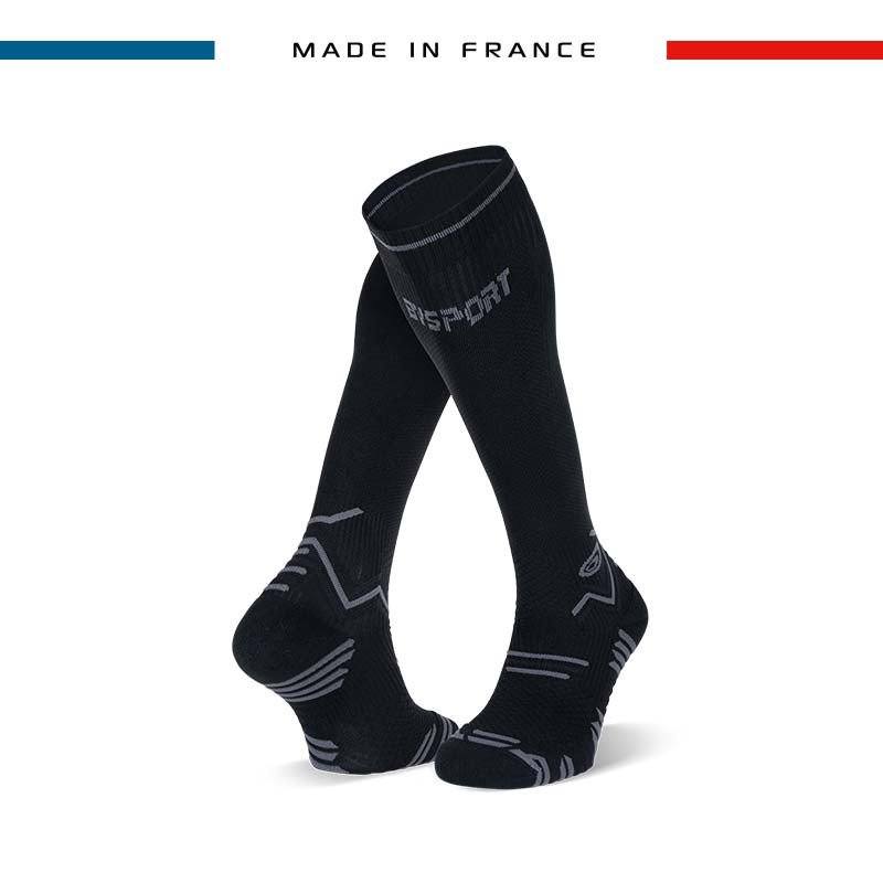 Chaussette Trail Compression - Noir/Gris - Blogside