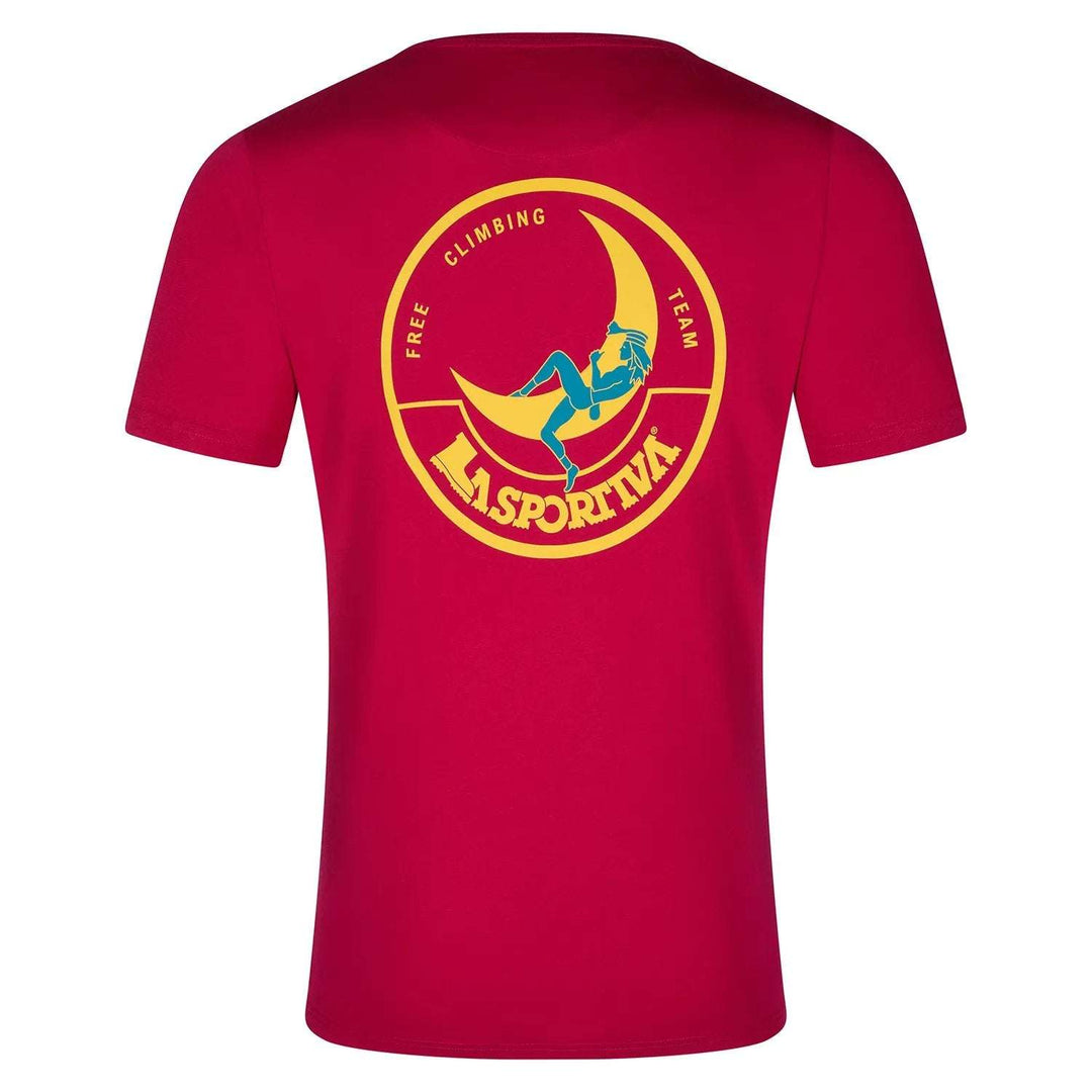 Climbing On The Moon T-Shirt M - Fucsia/Giallo - Bshop