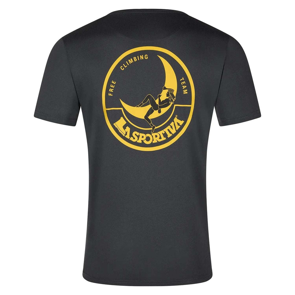 Climbing On The Moon T-Shirt M - Carbon/Giallo - Bshop