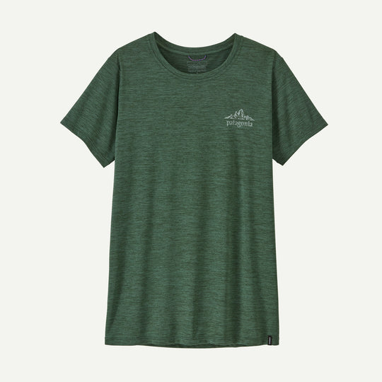 Patagonia W's Capilene Cool Daily Shirt Cloud Crag Cloud Crag Canopy Green/Light Canopy Green X-Dye - foto 2