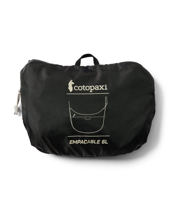 Cotopaxi Empacable 6L Crescent Bag – Cotopaxi Black, foto 6