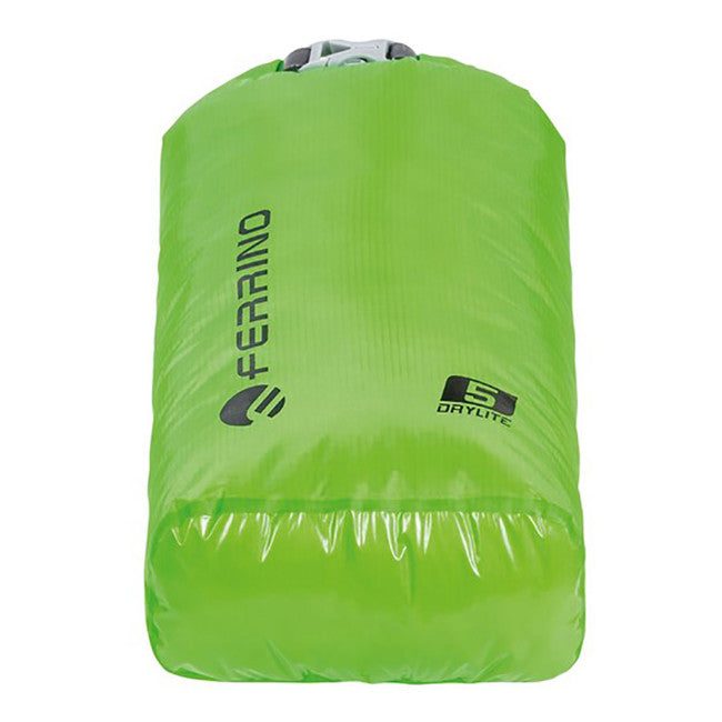 Ferrino Drylite LT 5 sacca impermeabile leggera da 5 litri per protezione attrezzatura outdoor