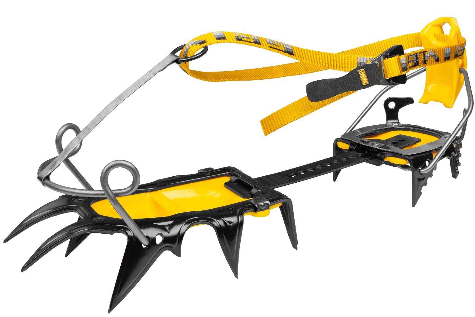 Crampons G12 Cramp-O-Matic EVO with 12 points and Antibott system for mountaineering on snow and ice