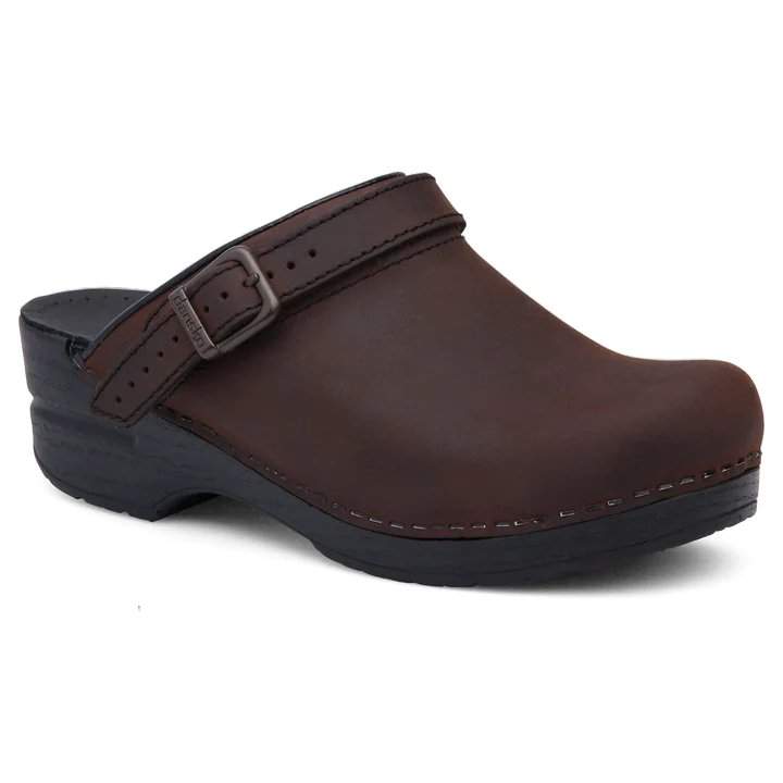 Dansko Ingrid, Antique Brown Oiled - Blogside