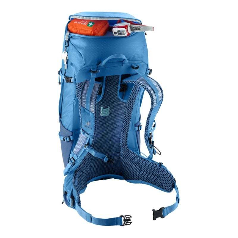Futura Pro 40 ergonomic trekking backpack with Aircomfort Sensic Pro ventilation and VariFlex ECL hip fins for multi-day hiking