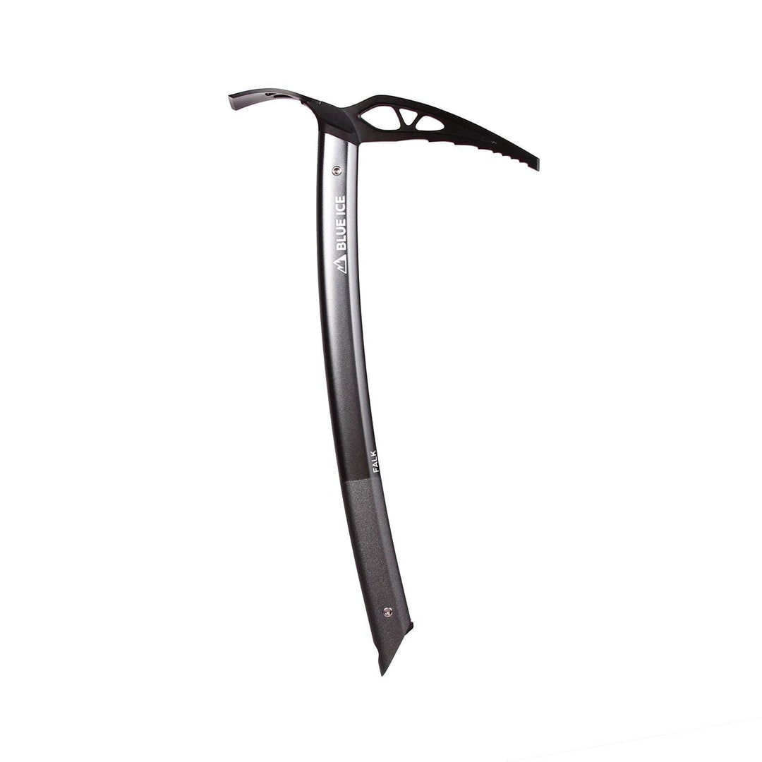 Falk Ice Axe for ski mountaineering, chrome alloy head, lightweight aluminum handle.