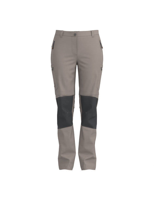 Glory Lady 2-in-1 women's technical trekking pants convertible to shorts with 4-way stretch and breathable fabric