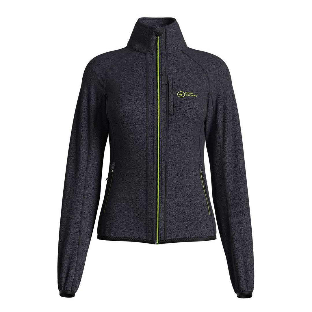 Great Escapes Roseg Lady 120D004 Black, giacca donna nera, vista frontale