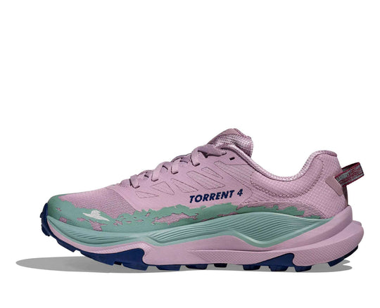 HOKA Torrent 4 donna Fragrant Lilac/Tart Cherry, vista laterale interna