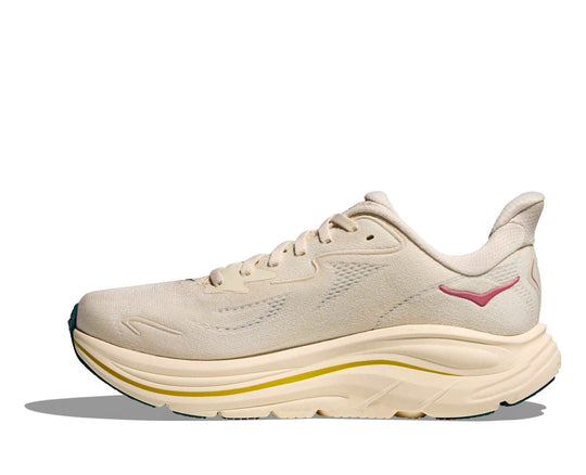 HOKA Clifton 10 donna Birch/Alabaster, vista laterale interna