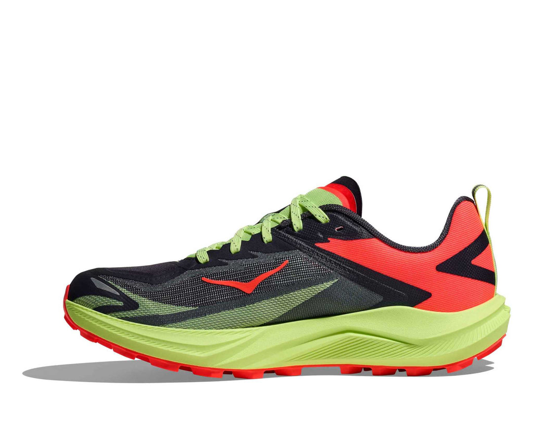 HOKA Zinal 3 donna Squid Ink/Neon Yuzu, vista laterale interna
