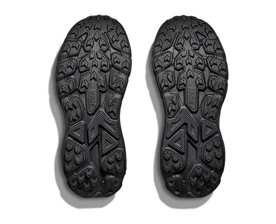 HOKA Challenger 8 Gtx donna Black/Carbon Black, battistrada della coppia