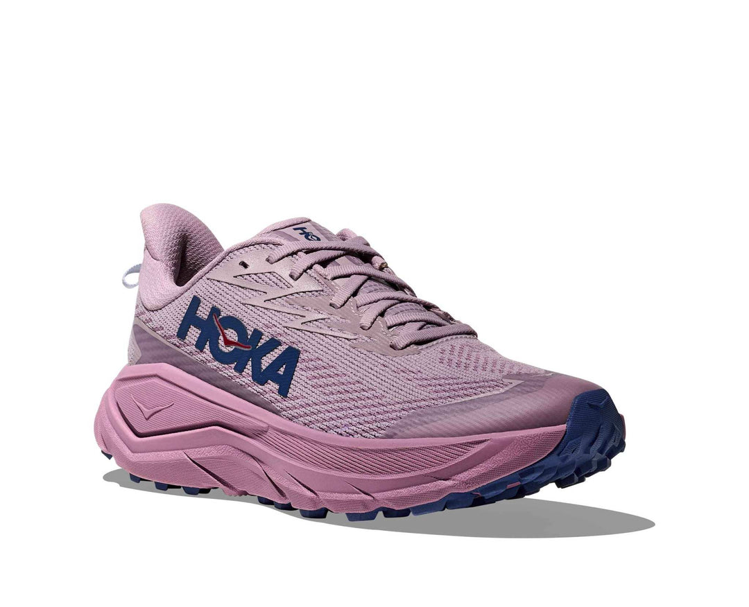 HOKA Challenger 8 Gtx donna Fragrant Lilac/Berry Mauve, vista di tre quarti frontale