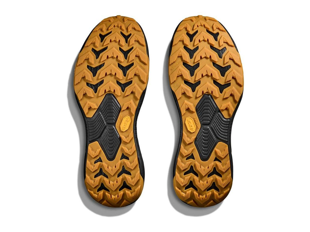 HOKA M Transport Hike GTX - Black/Black, suola Vibram Megagrip, 1172912-BBLC