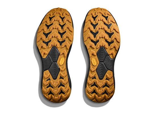 HOKA M Transport Hike GTX - Black/Black, suola Vibram Megagrip, 1172912-BBLC