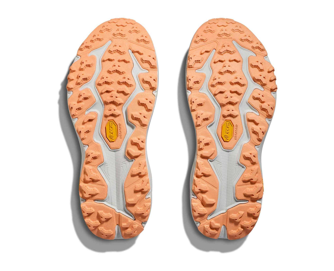 HOKA Speedgoat 6 donna Grey Skies/Cosmic Grey, battistrada della coppia