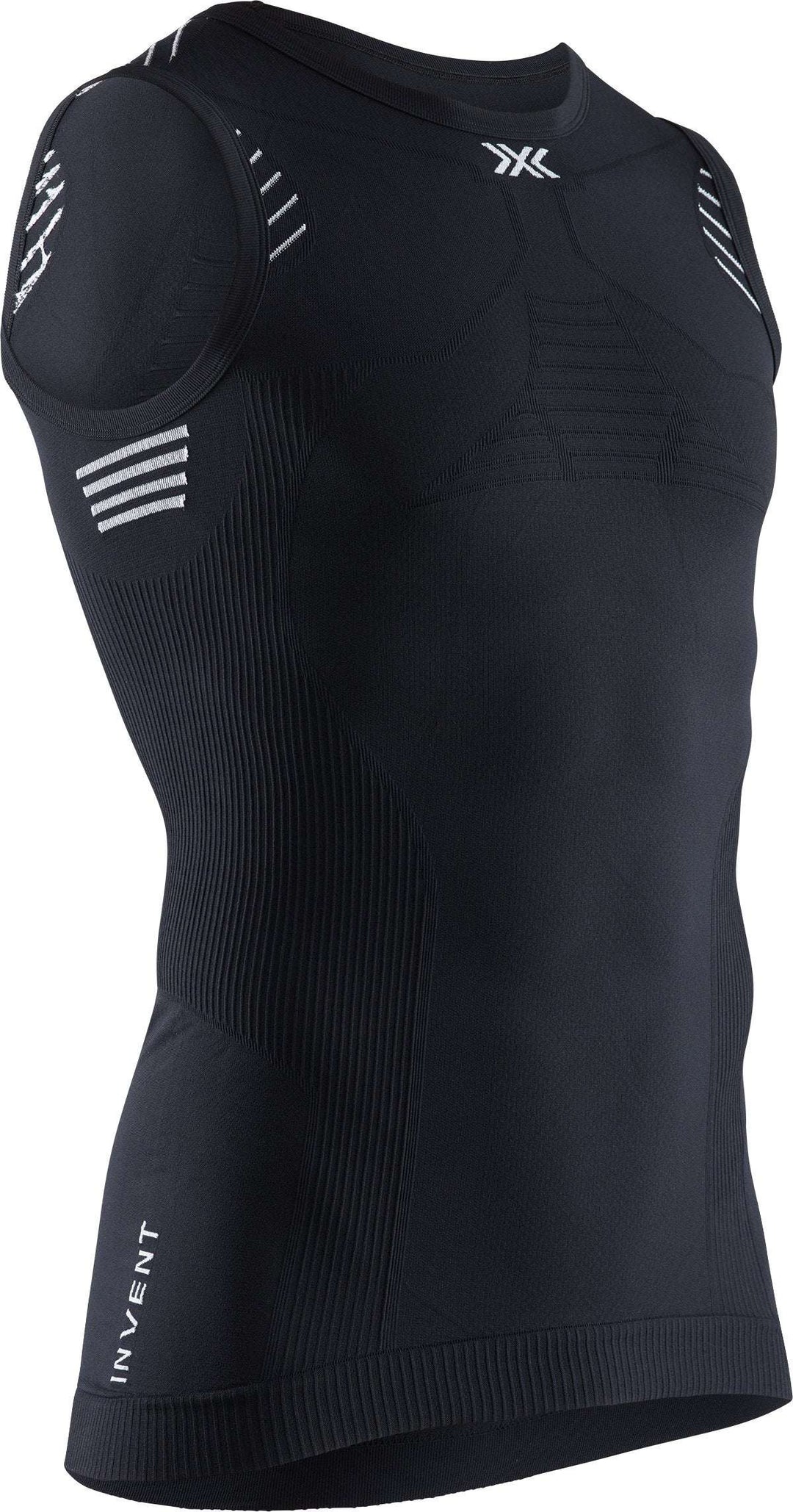 Invent LT Singlet M - Opal Black/Arctic White - Blogside