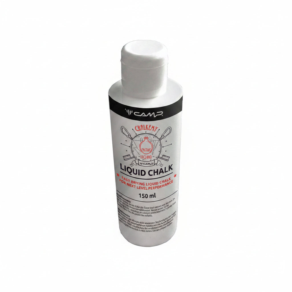 Bottle of 150 ml magnesite liquida alcohol-based liquid chalk for climbing