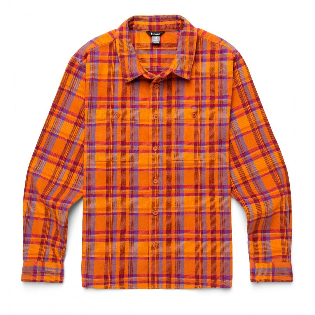 Mero Organic Flannel Shirt M - Sienna Plaid - Blogside