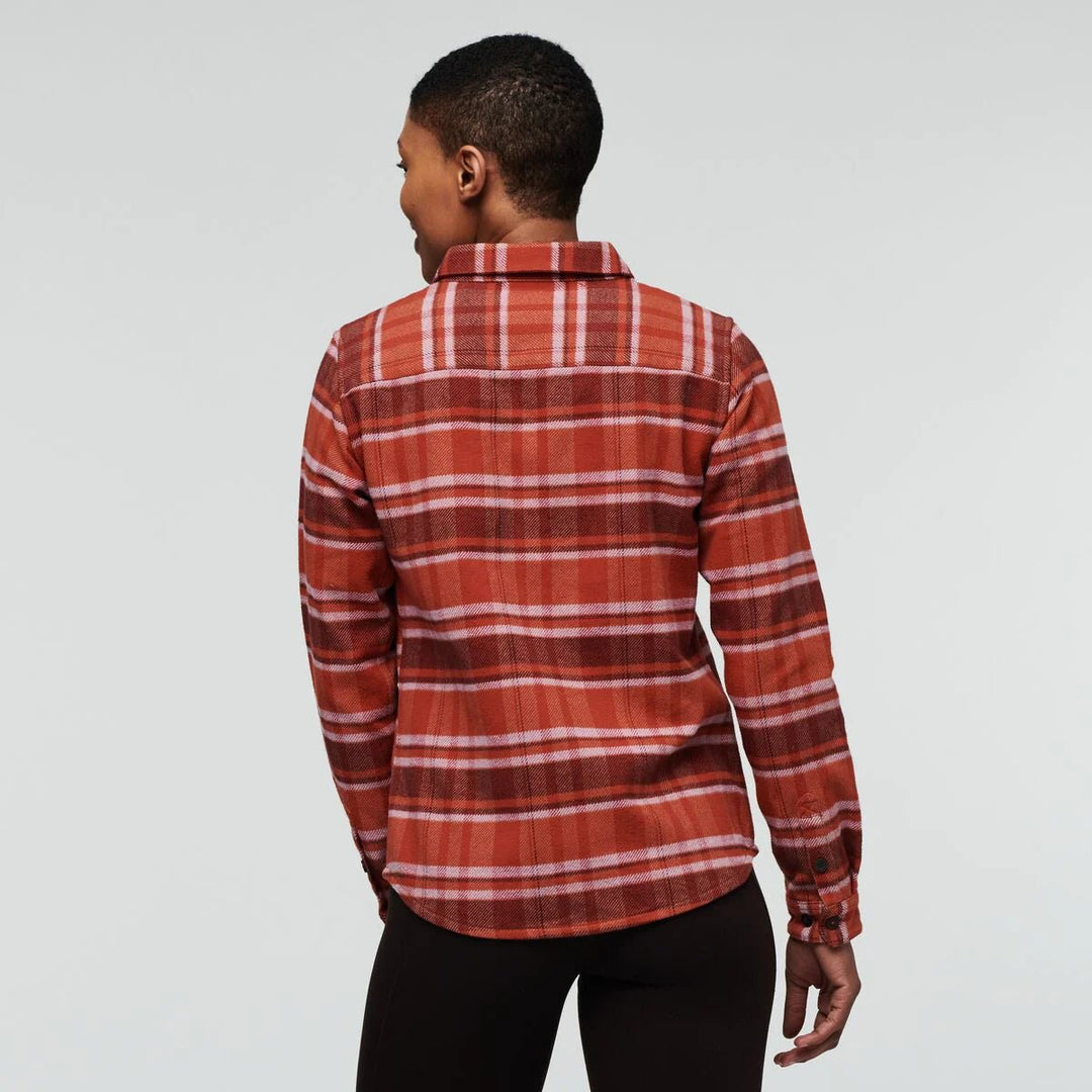 Mero Organic Flannel Shirt W - Spice Plaid - Blogside