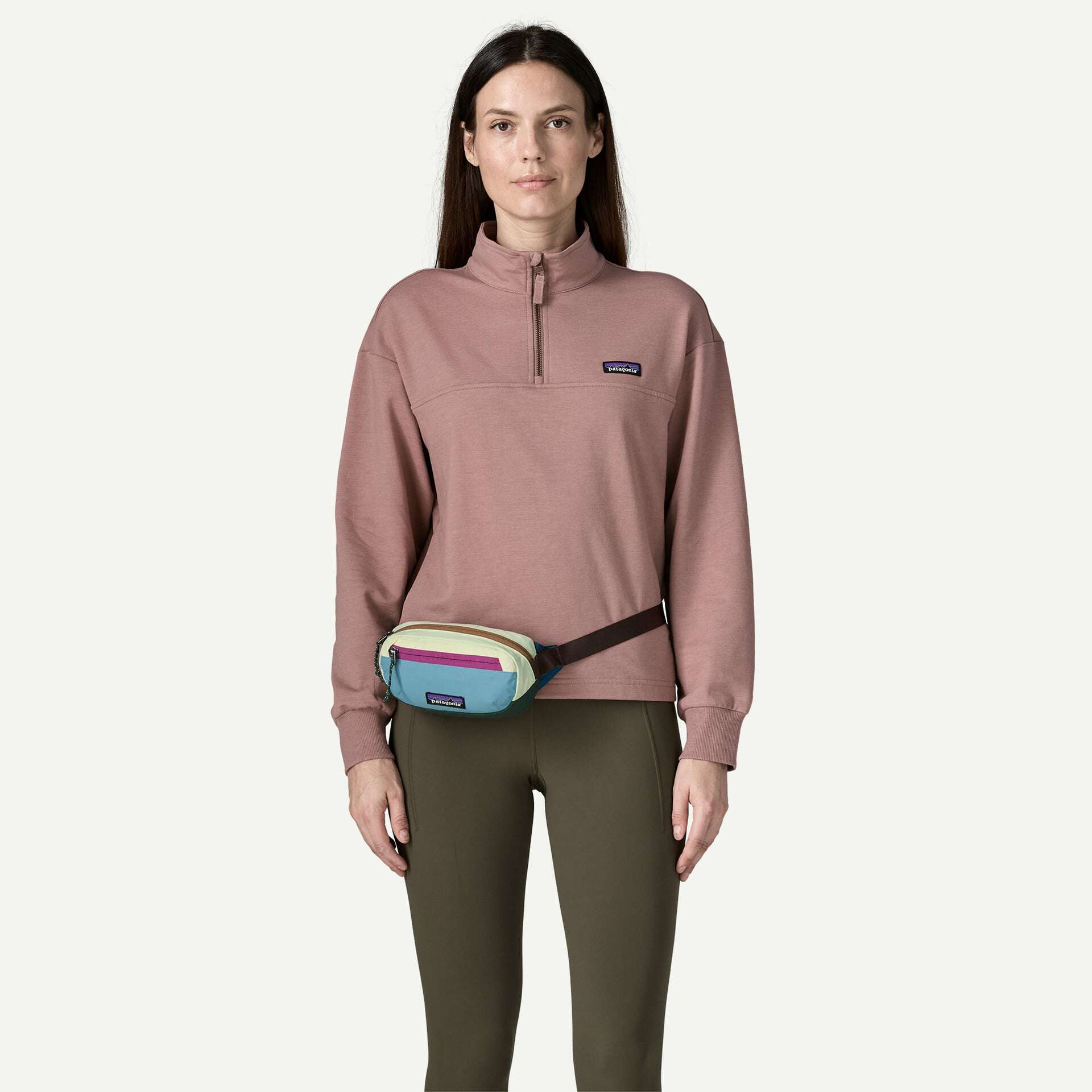 Patagonia Terravia Mini Hip Pack Patchwork: Snowmelt Blue - foto 2