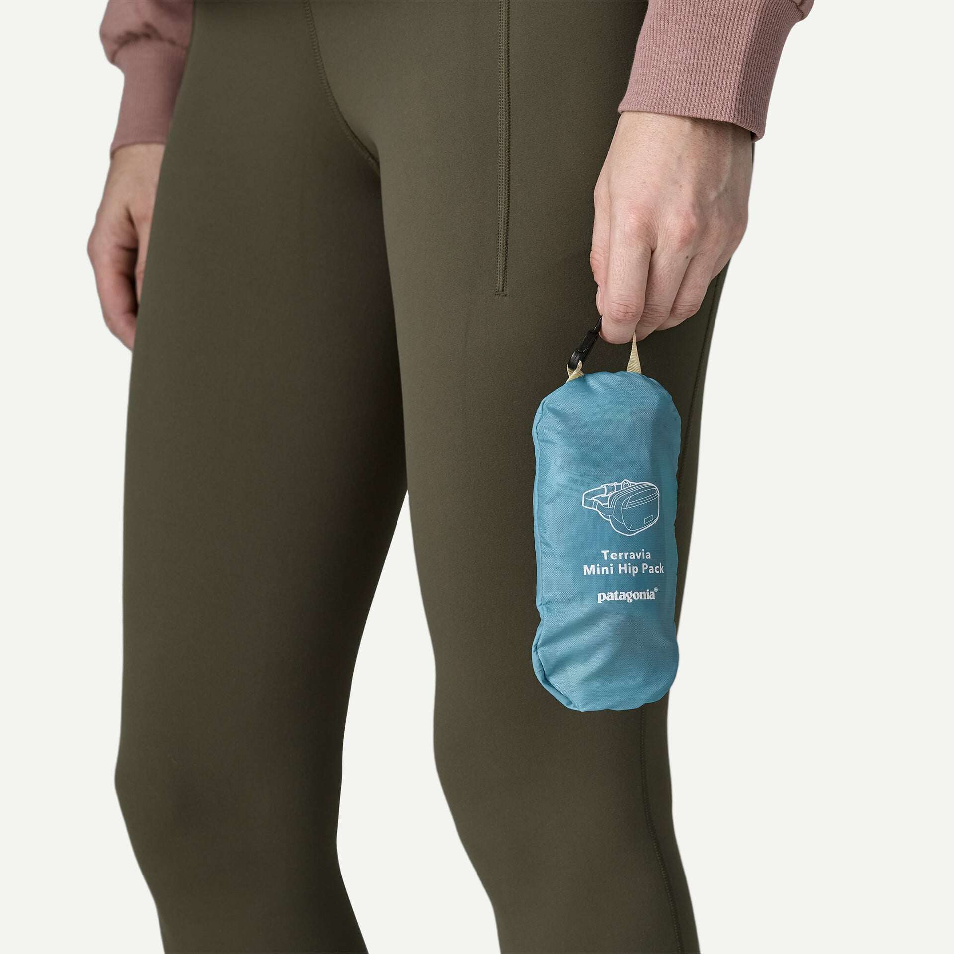 Patagonia Terravia Mini Hip Pack Patchwork: Snowmelt Blue - foto 7