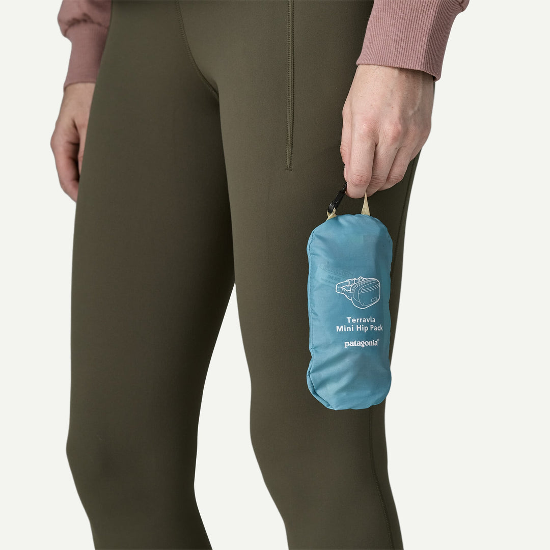 Patagonia Terravia Mini Hip Pack Patchwork: Snowmelt Blue - foto 7
