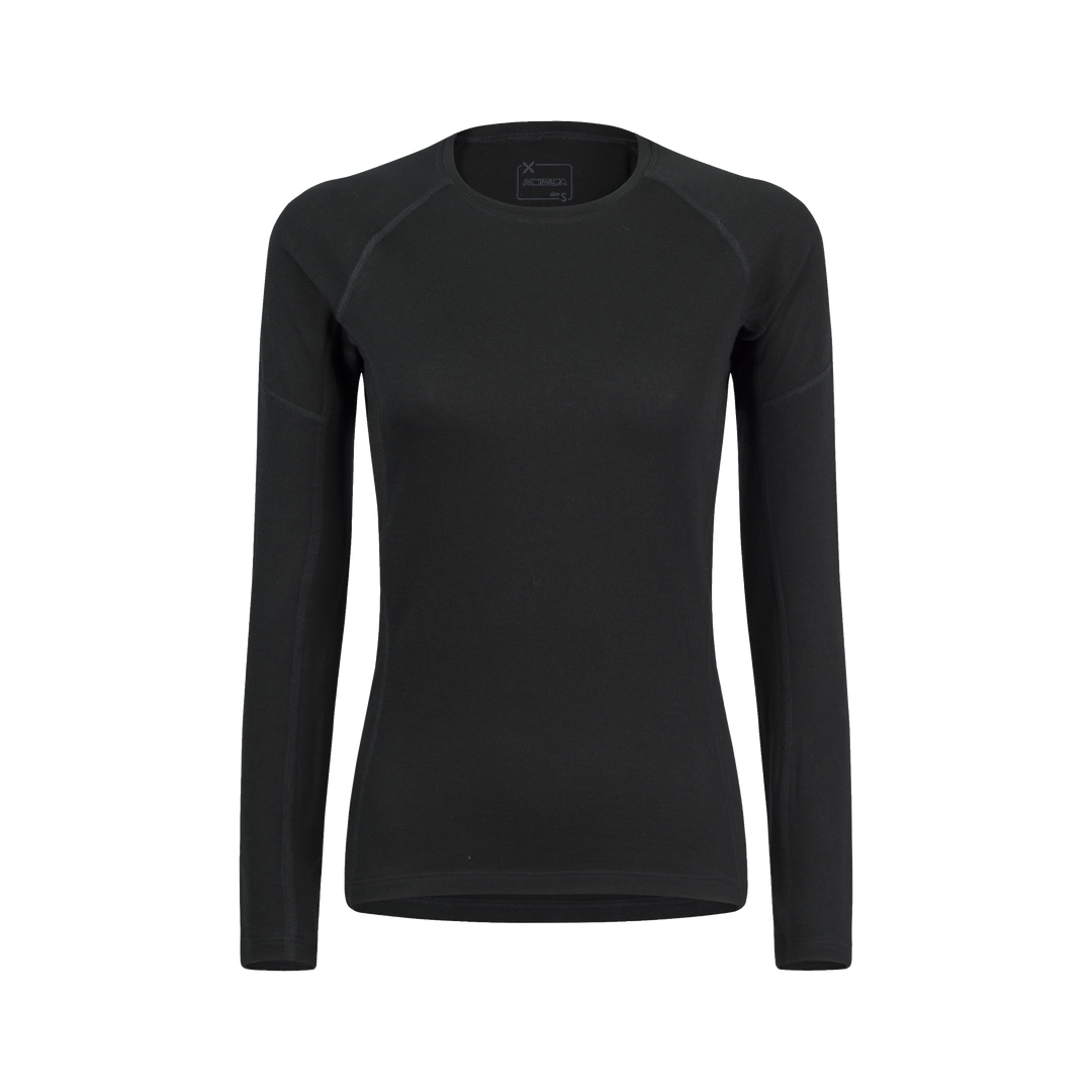 Montura Merino Concept Maglia Woman MMGX01W Black, frontale