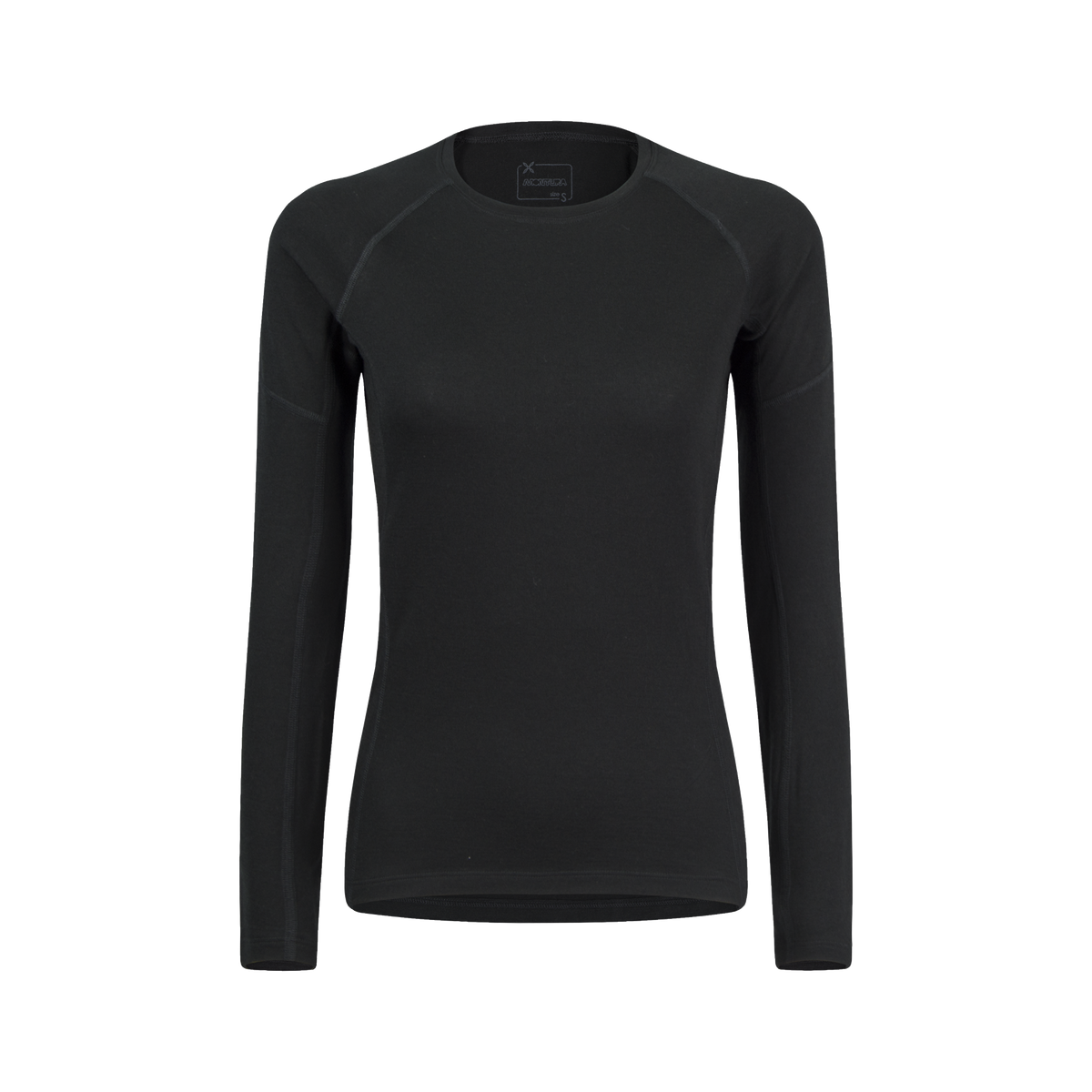 Montura Merino Concept Maglia Woman MMGX01W Black, frontale