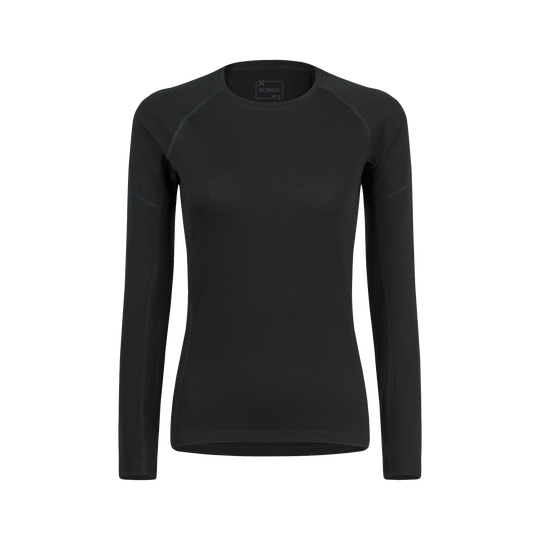 Montura Merino Concept Maglia Woman MMGX01W Black, frontale