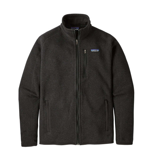 Men's recycled polyester sweater jacket with full zip and raglan sleeves.