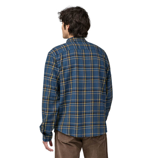 M's L/S Lw Fjord Flannel Shirt - Major: Tidepool Blue - Blogside