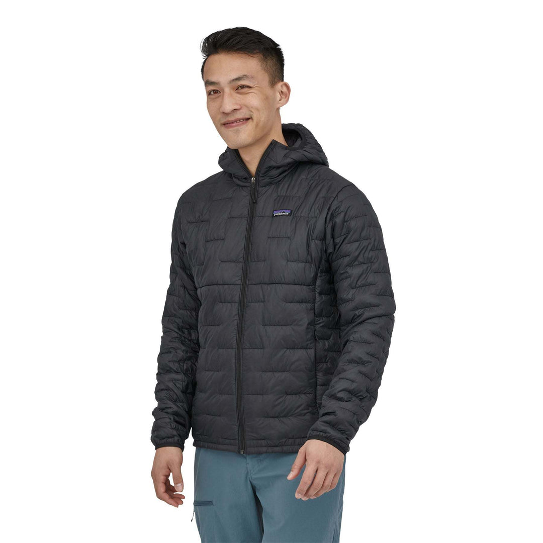 M's Micro Puff Hoody - Black - Bshopzone