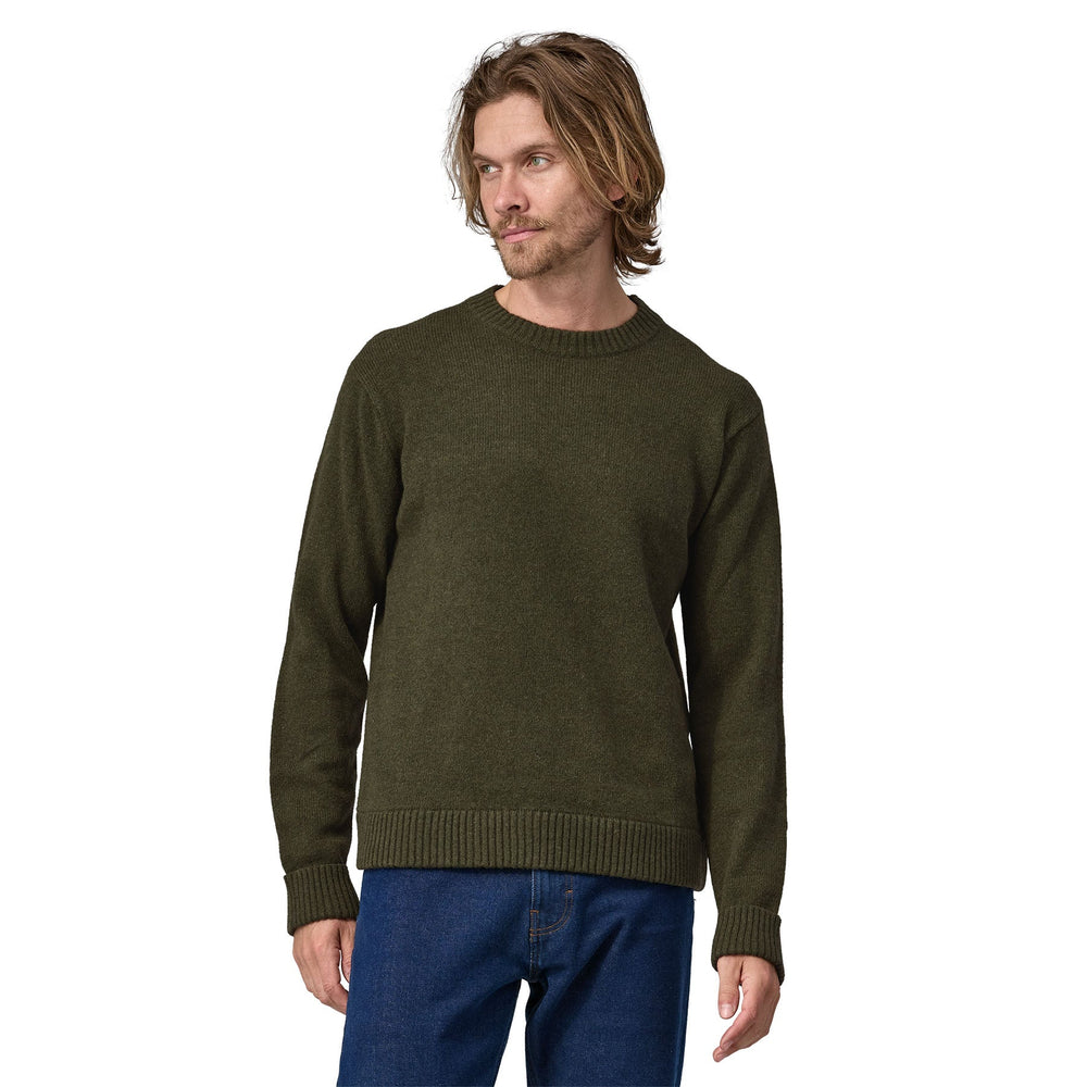 M's Recycled Wool-Blend Sweater - Basin Green - Blogside