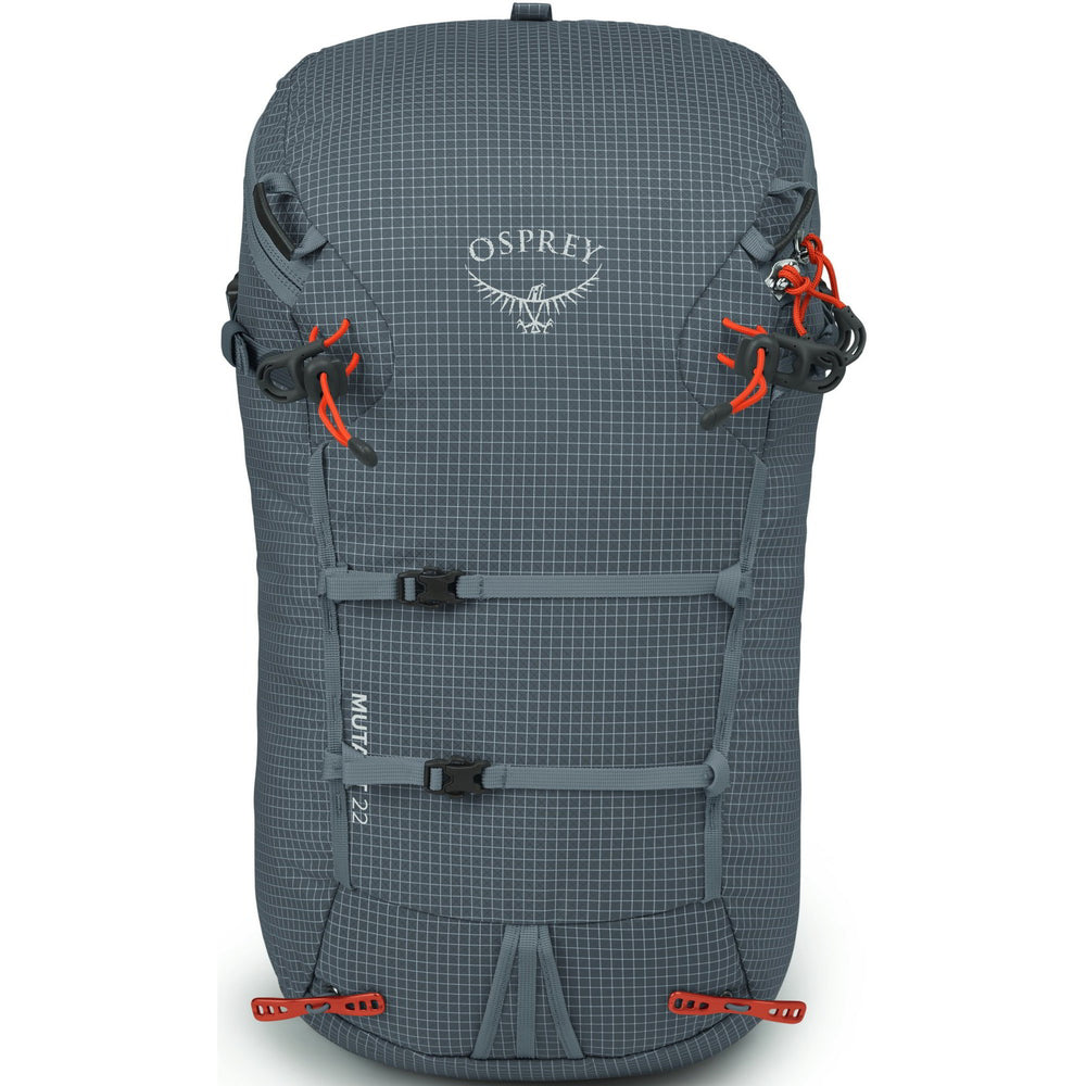 Osprey Mutant 22 Tungsten Grey - vista frontale