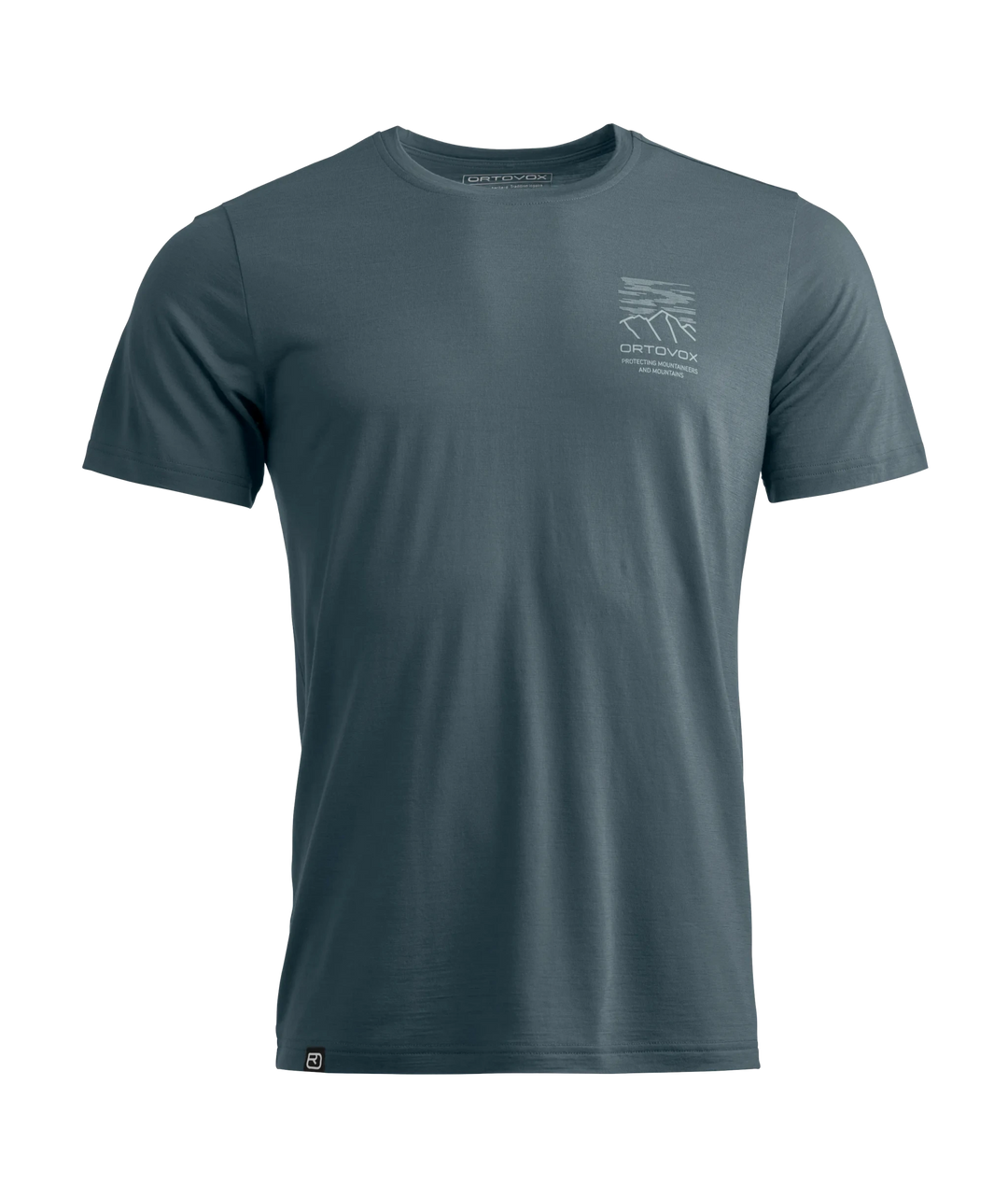 Ortovox 150 Cool Mtn Mission TS M Dark Arctic Grey, vista frontale, foto di catalogo