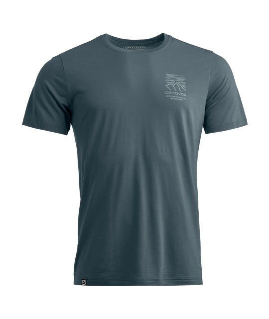 Ortovox 150 Cool Mtn Mission TS M Dark Arctic Grey, vista frontale, foto di catalogo