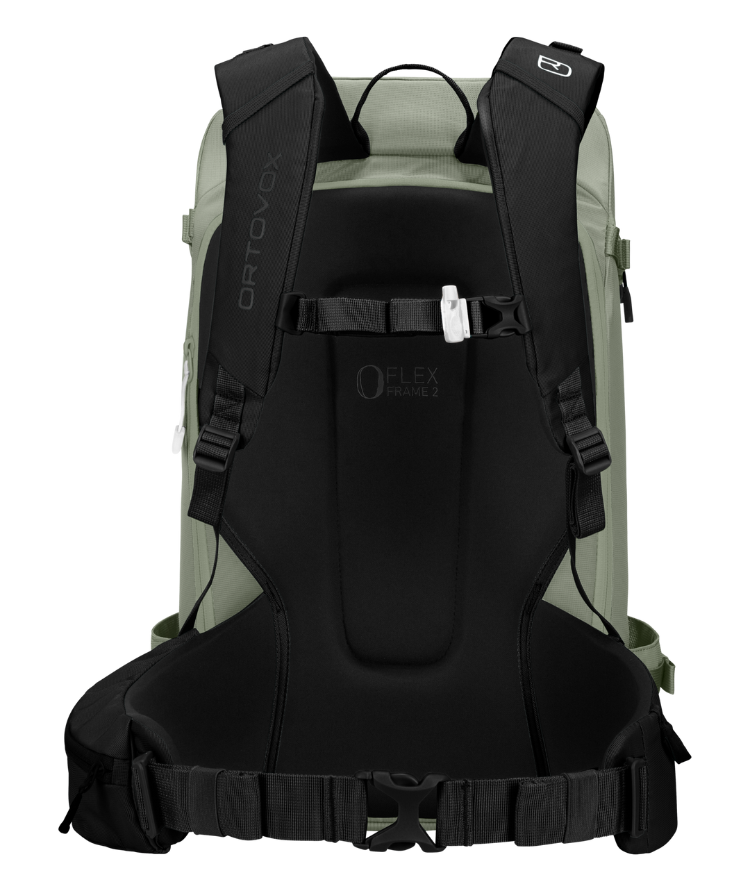 Ortovox Haute Route 30 S Green Sage, schienale e spallacci