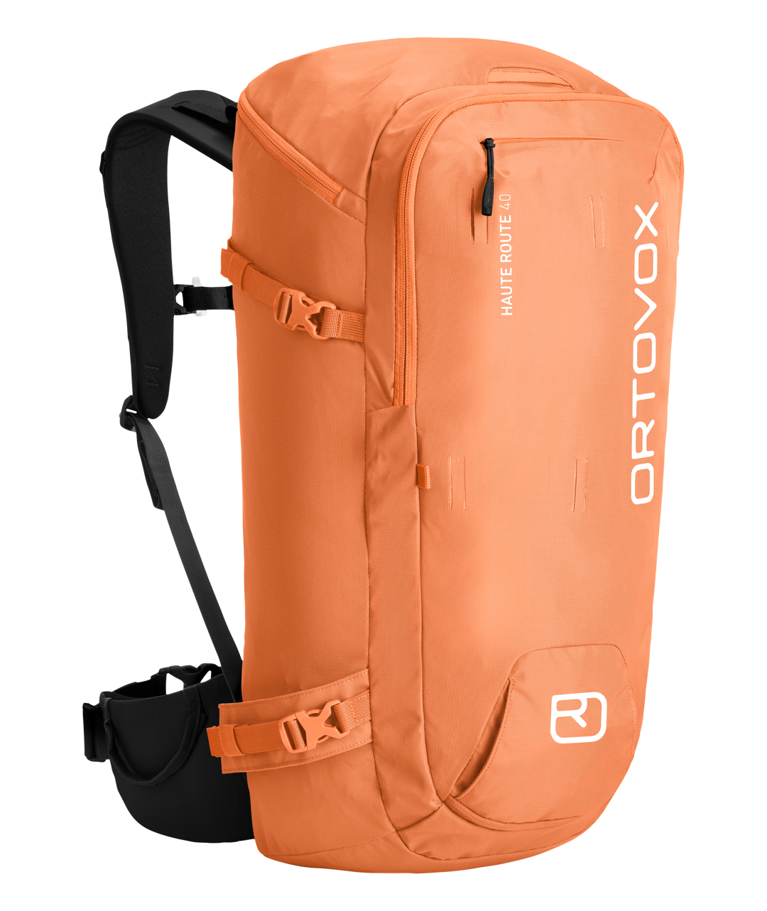 Ortovox Haute Route 40 Faded Tangerine, vista frontale a tre quarti
