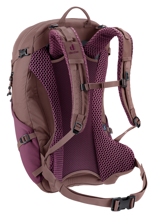 Deuter Futura 21 SL Cassis/Ashrose, posteriore tre quarti
