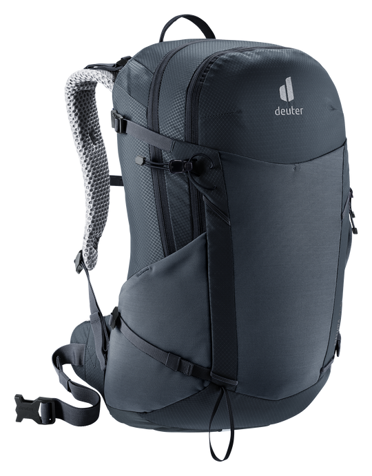 Deuter Futura 21 SL Black, frontale tre quarti opposto